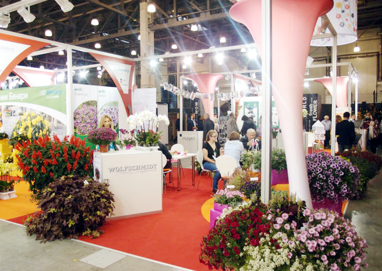 Российские Тюльпаны Оптом в Москве на выставке ЦветыЭкспо-2015 / FlowersExpo-2015