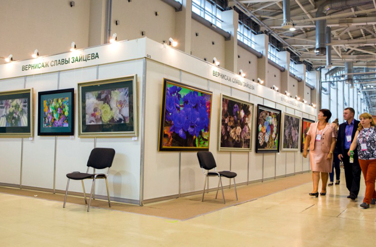 Российские Тюльпаны Оптом в Москве на выставке ЦВЕТЫ-2014