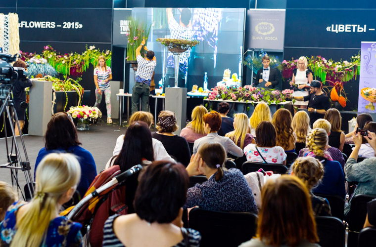 Российские Тюльпаны Оптом на выставке ЦВЕТЫ-2015 | FLOWERS-2015